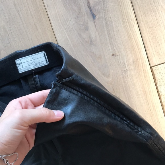 Free People Lana Vegan Leather Pants - Picture 7 of 12